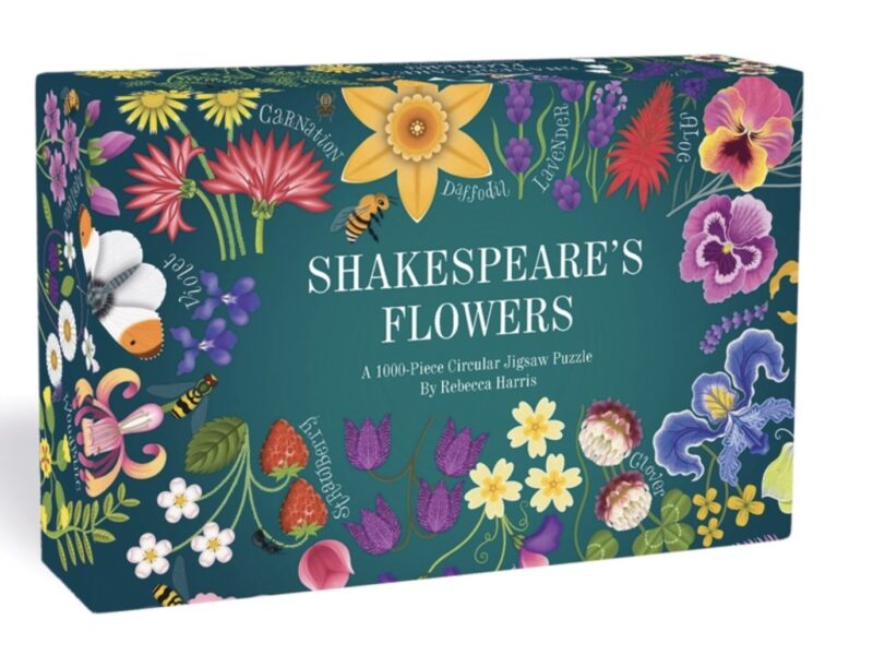 Shakespeare's Flowers: A 1000-Piece Jigsaw Puzzle with a Poetic Host of Flowers, Plants and Animals